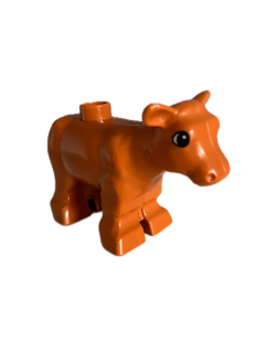 Lego Duplo kráva/tele hnědé